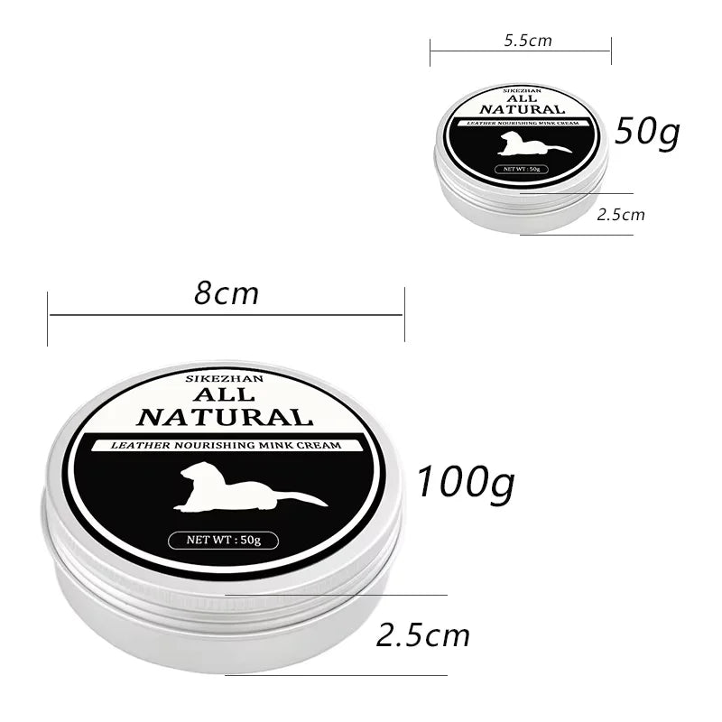 Natural Leather Care & Conditioning Cream