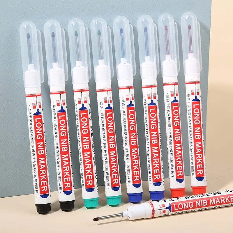 Waterproof Deep Hole Paint Markers for Metal & Woodworking