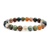 Armband aus Natursteinperlen
