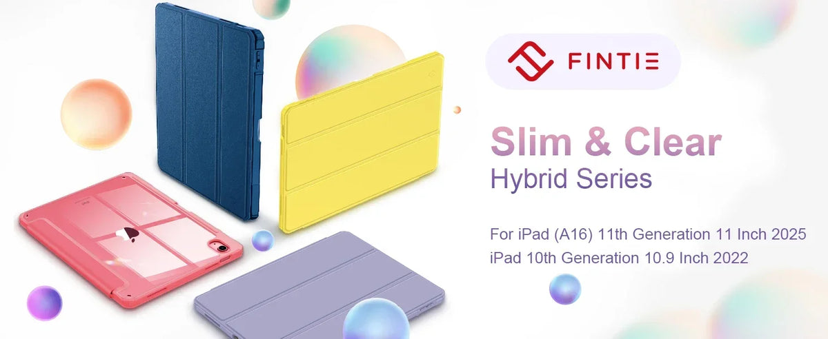 Clear Shockproof Case for iPad Air, Pro, and Mini Models