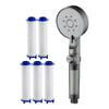 Handheld Filtered Shower Head with 5 Spray Modes