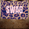 Leopard Print Pink Tapestry Wall Hanging