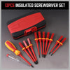 1000V Insulated Screwdriver Set (13-Piece) for Electricians