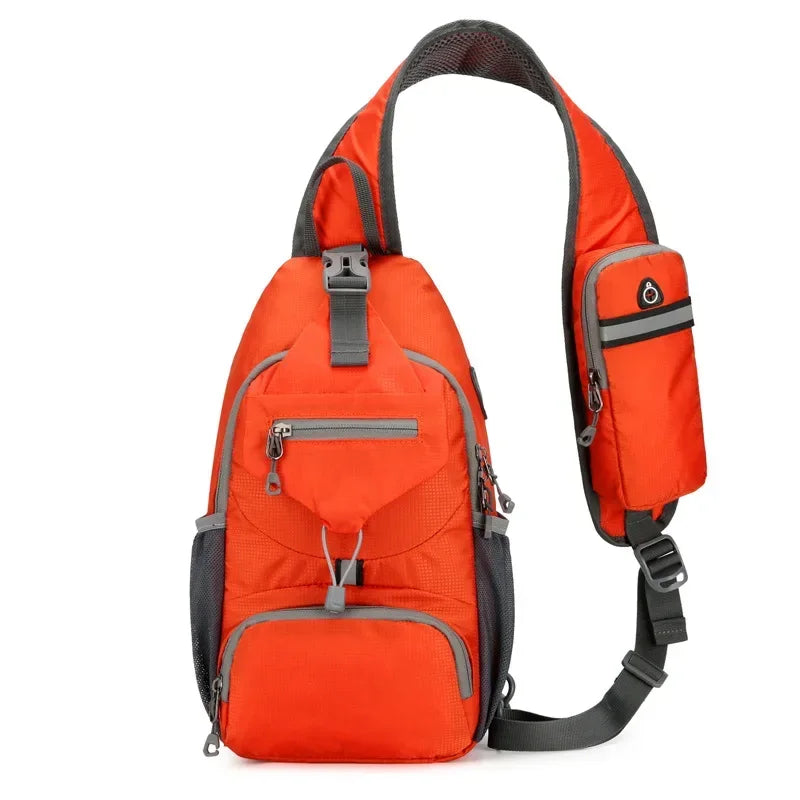 Waterproof Nylon Sling Chest Bag