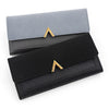 Women's Tri-Fold PU Leather Wallet with Coin Pocket