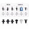 100-Piece Assorted Auto Trim Fastener Clip Kit