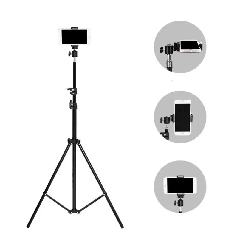 Extendable Foldable Phone Tripod Stand for Video Recording and Selfies