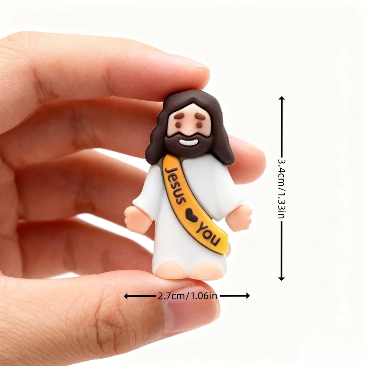 Mini Religious Figurine Set for Christmas and Easter Decor