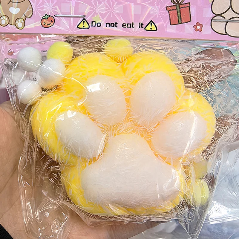 Cute Cat Paw Stress Relief Squishy Toy