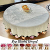 Hand Knitted Rose Bouquet Throw Blanket