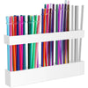 Acrylic Wall-Mounted Straw and Utensil Holder