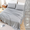 Ultra-Soft Microfiber 4-Piece Bed Sheet Set