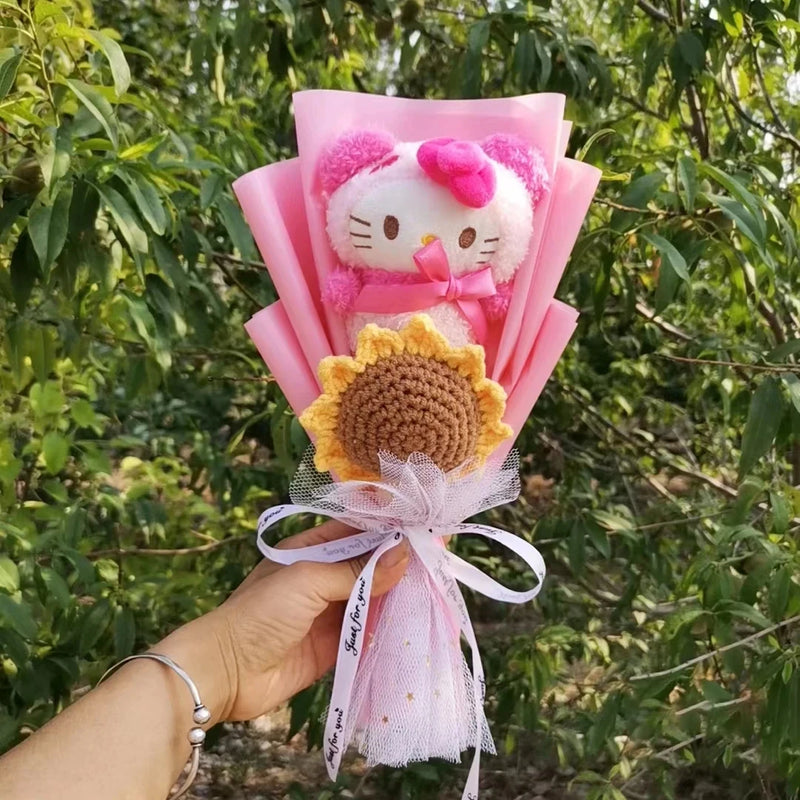 Hello Kitty Plush Rose Bouquet