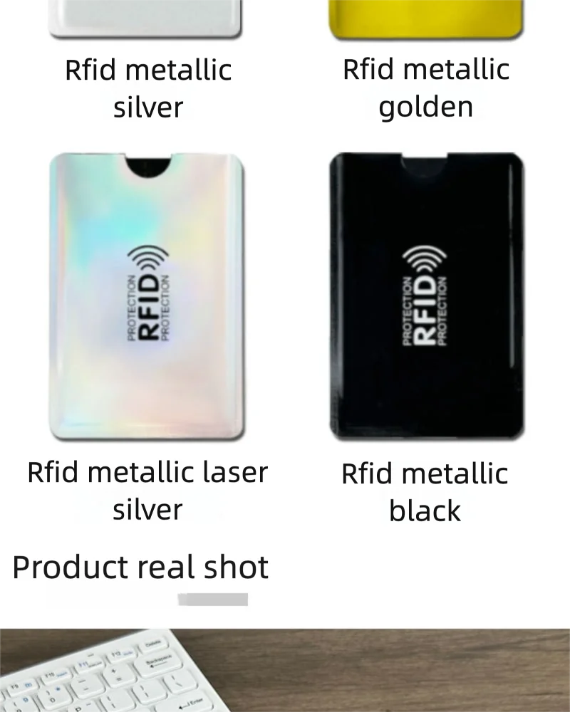 RFID Blocking Card Sleeves (Pack of 2)