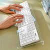 Clear Acrylic Keyboard Stand with Anti-Slip Base