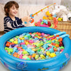 Magnetic Fishing Game Set with Inflatable Pool