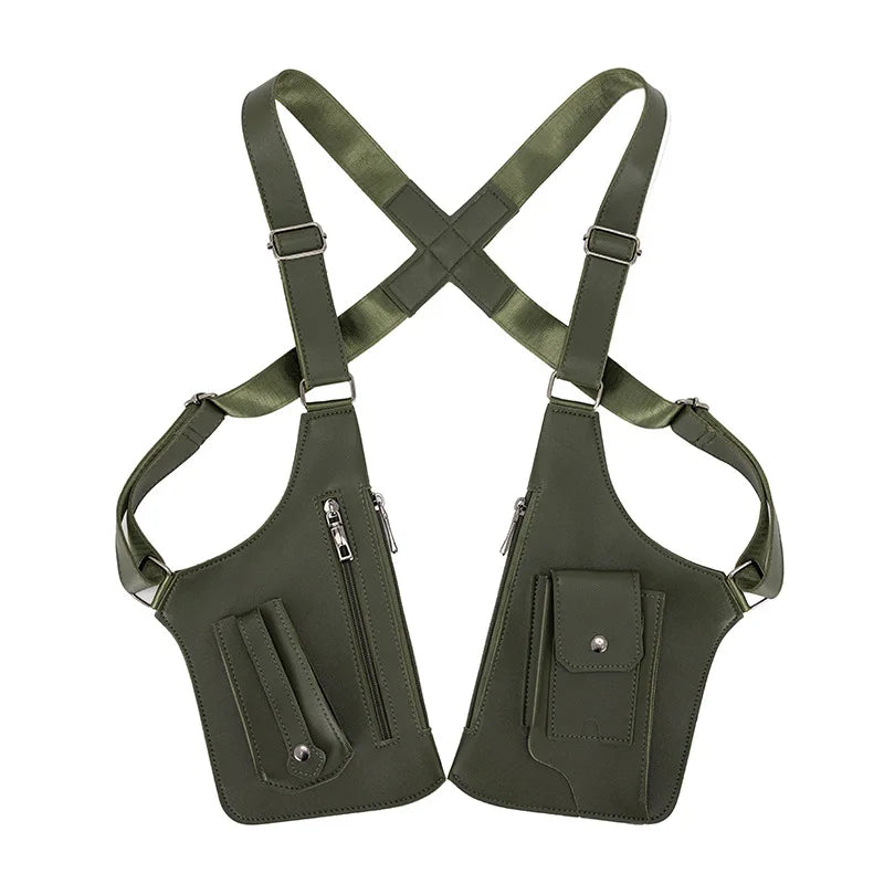 Waterproof Tactical Crossbody Bag with Adjustable Straps