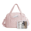 Expandable Travel Duffle Bag with TSA Toiletry Kit