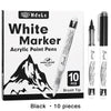 White Acrylic Paint Marker Pens