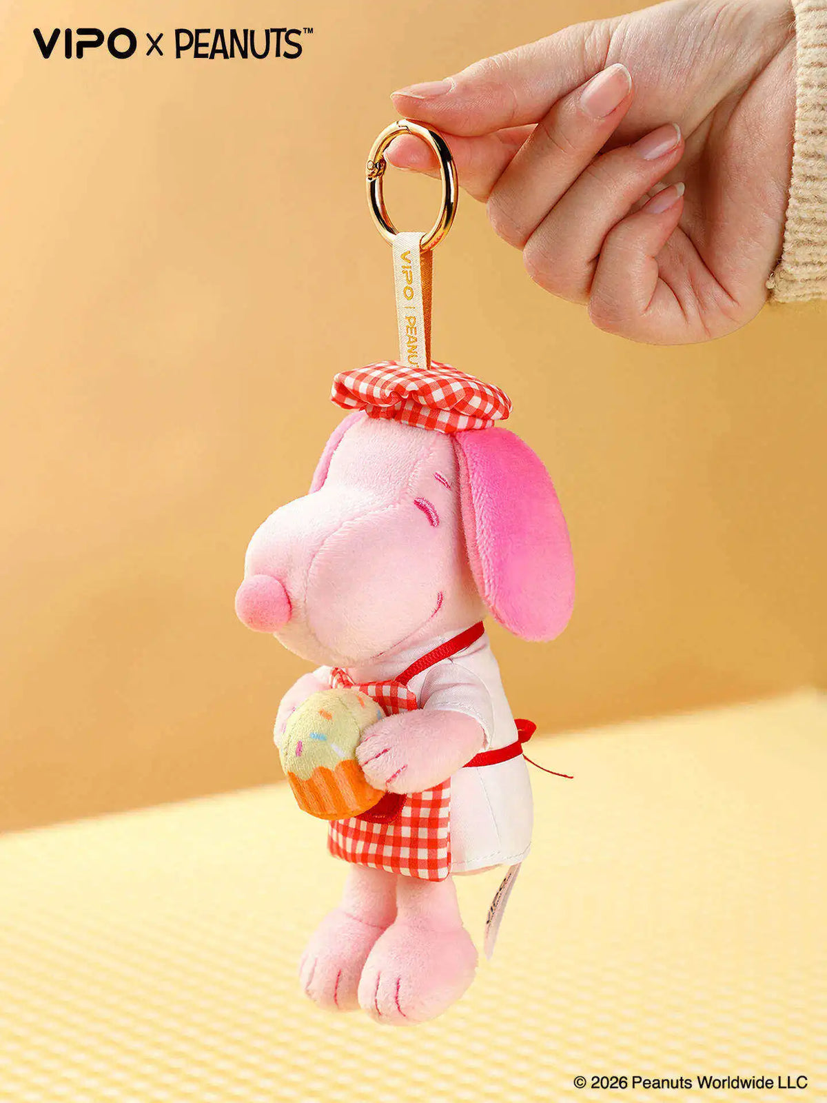 Snoopy Baking Series Plush Keychain – Official Peanuts Collectible