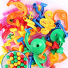 DIY Marble Run Building Blocks Set