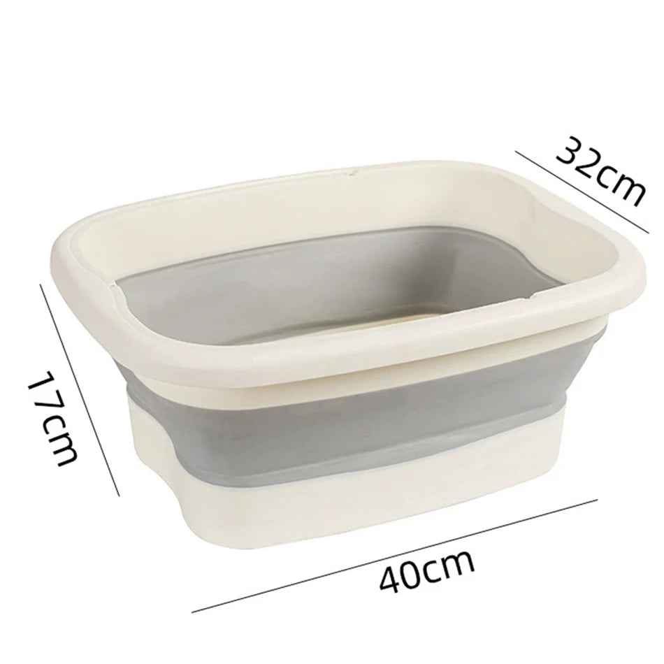 Foldable Foot Bath Tub – Portable Ergonomic Basin for Home & Travel