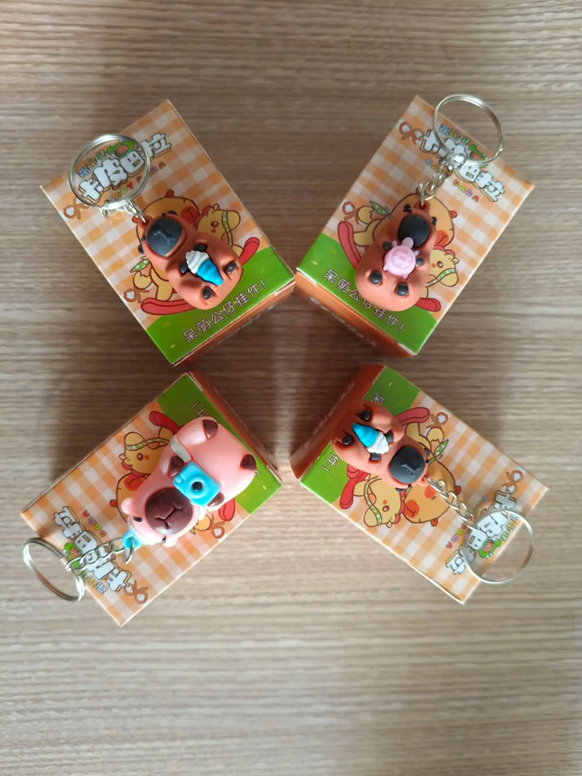 Surprise Capybara Blind Box Keychain Doll
