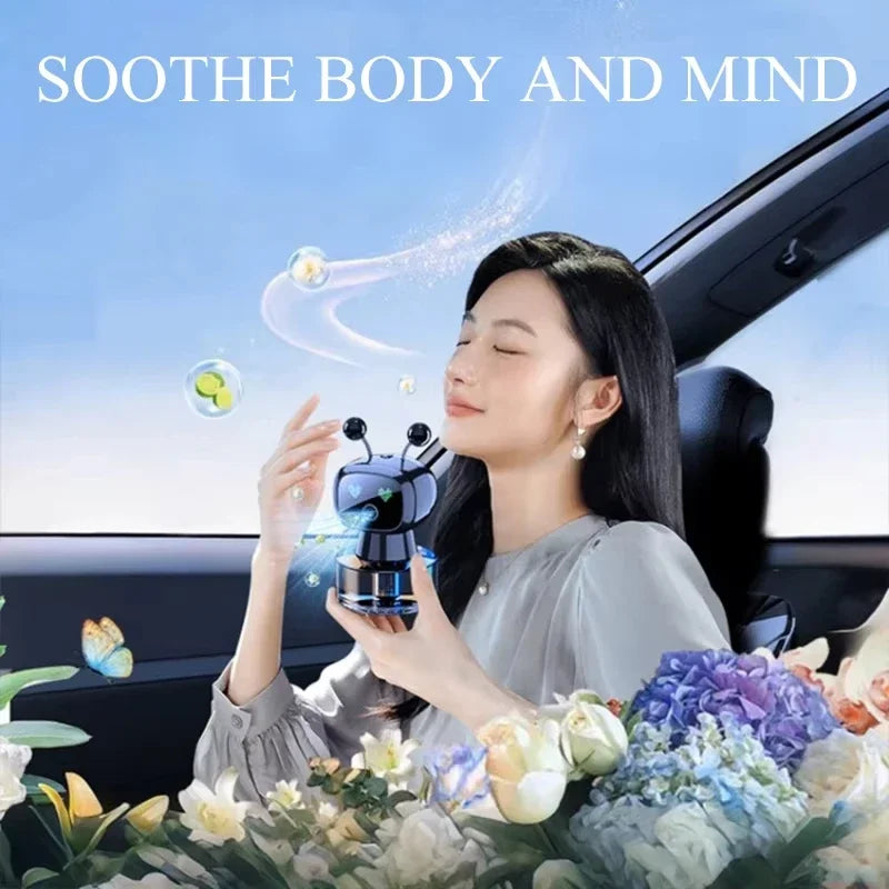 Smart Car Aroma Diffuser with Adjustable Scent Control