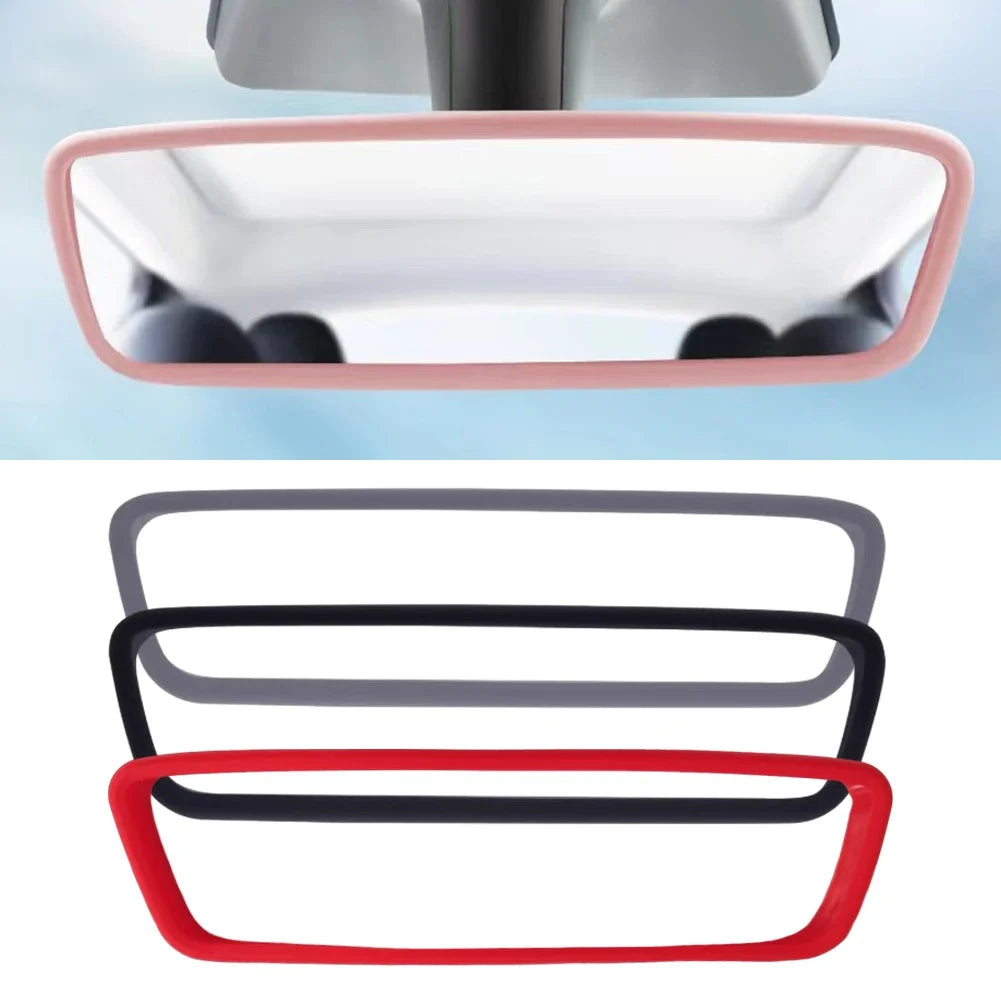Silicone Rearview Mirror Edge Protector for Tesla Model 3 and Y