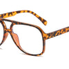 Gafas de sol piloto polarizadas oversize