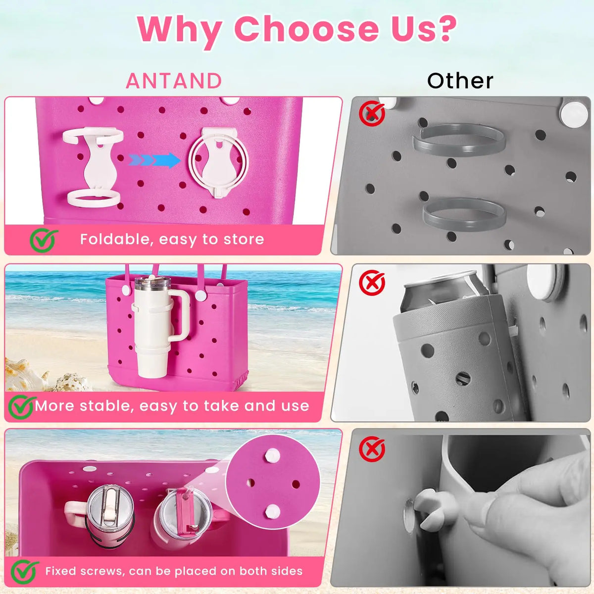 Adjustable Cup Holder for Water Bottles