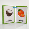 Early Learning Flash Cards for Kids – Colors, Shapes, Numbers, Fruits, Vegetables & Food