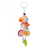 Musical Plush Animal Rattle & Teether Toy for Babies