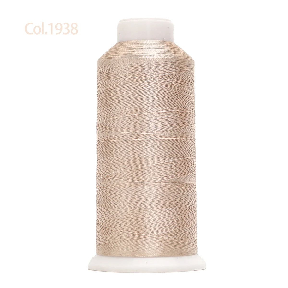 80-Color Polyester Embroidery Thread Set with Large 4000m Spools