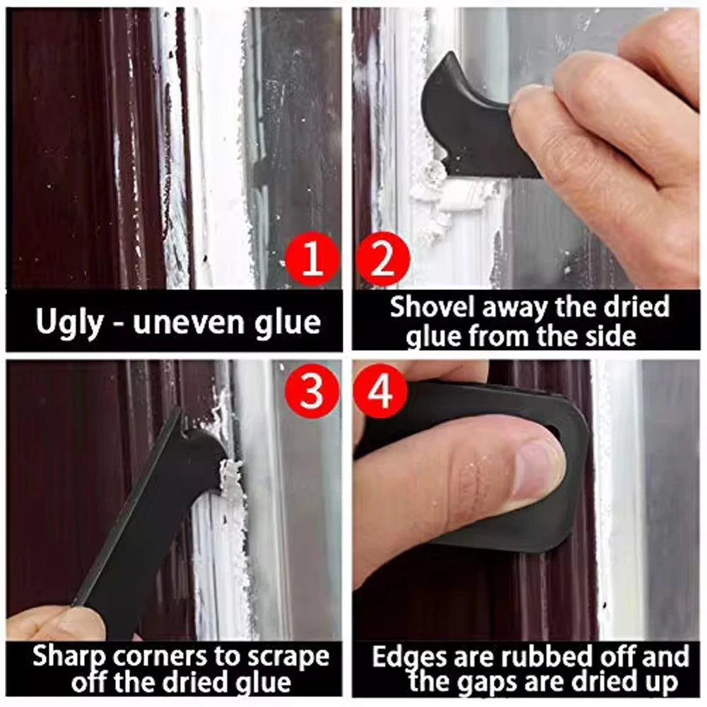 5-in-1 Silicone Caulk Remover and Smoother Kit