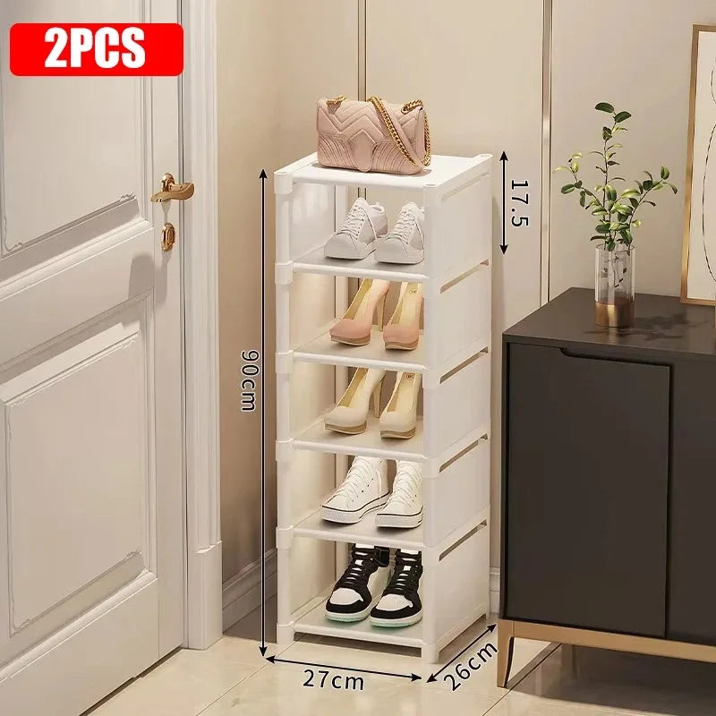 Stackable Fabric Shoe Rack