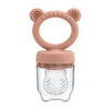 Silicone Baby Fruit Feeder with Protective Cover