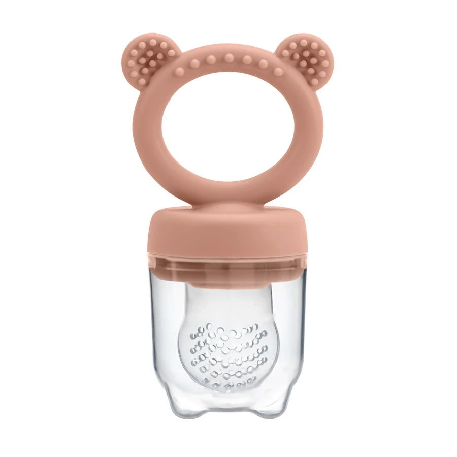 Silicone Baby Fruit Feeder with Protective Cover