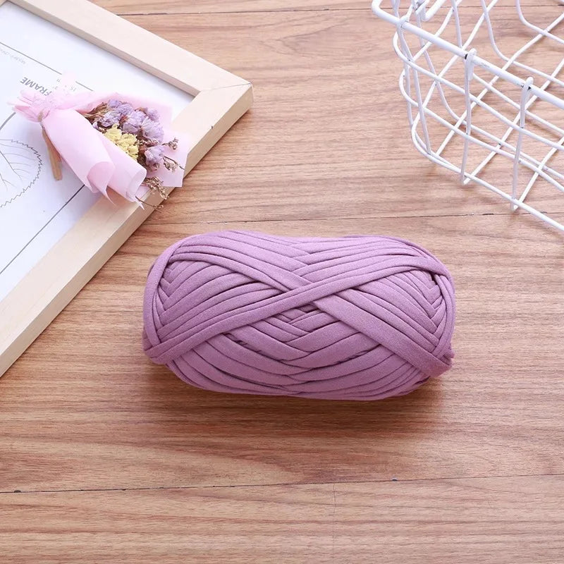 Soft T-Shirt Yarn for Crochet, Weaving & Knitting Projects