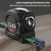 Self-Locking Fluorescent Steel Tape Measure