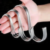 Stainless Steel S Hooks for Kitchen, Bathroom & Organizing