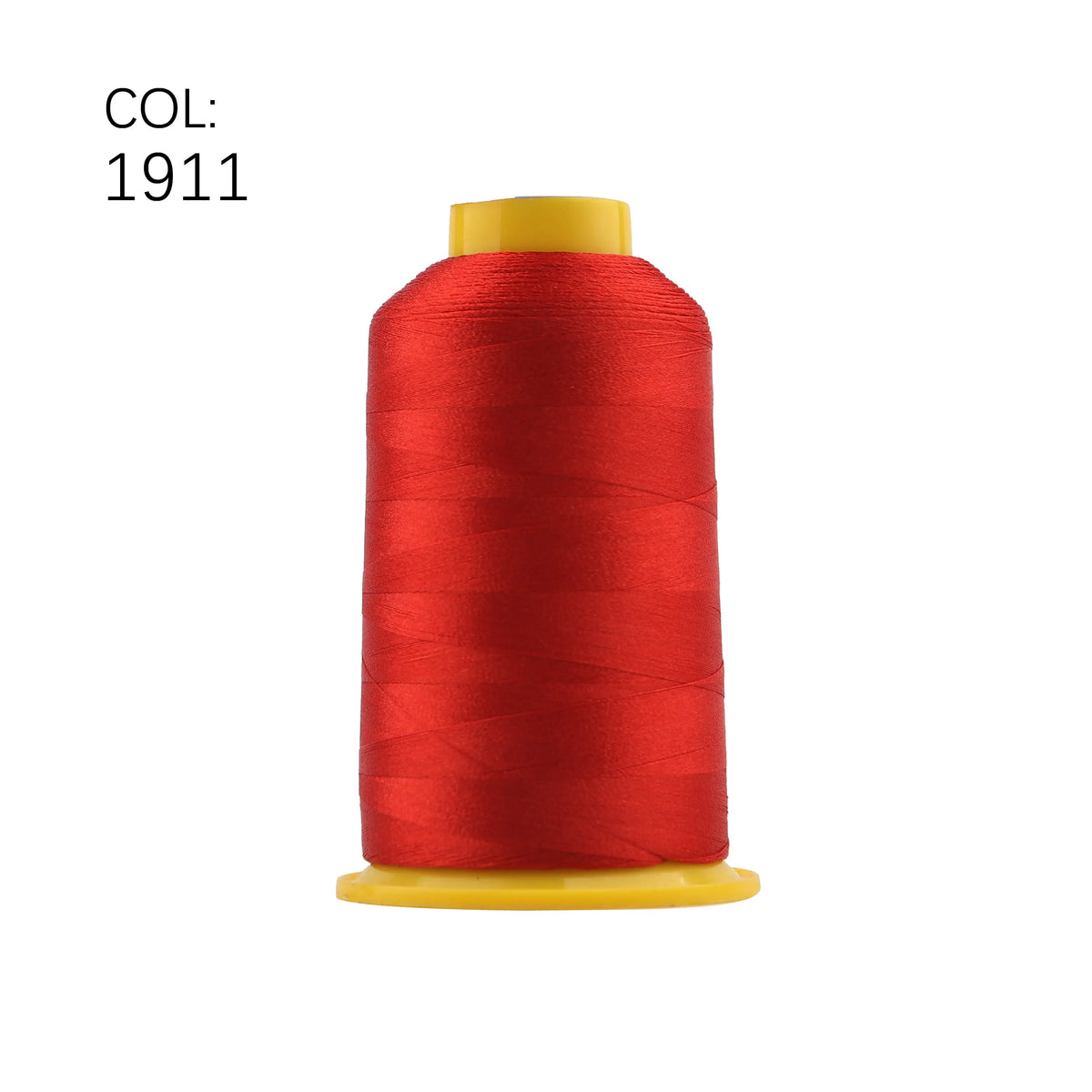 High-Tenacity Polyester Embroidery Thread (120D/2, 40wt) for Home & Industrial Machines
