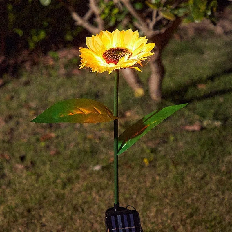 Lumière de Jardin en Soleil Levant LED à Énergie Solaire