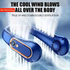 Portable Hanging Neck Fan with Digital Display