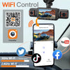 4-Channel HD Dashcam with WiFi & Night Vision
