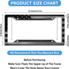 Retro American Flag License Plate Frames (2-Pack)