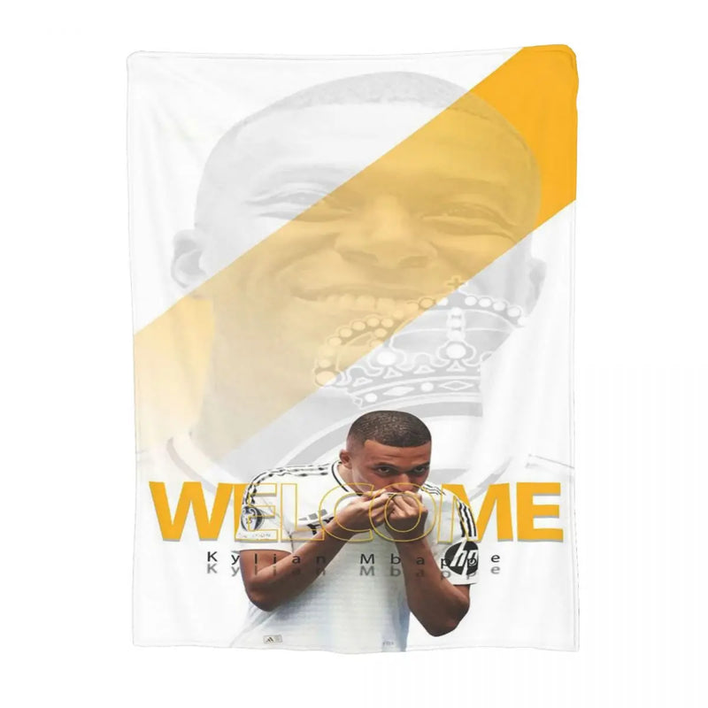 Manta de Fútbol para Fans de Mbappé