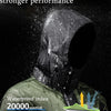 Men's Waterproof Motorcycle Rain Suit with Breathable Fabric