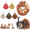 PU Leather Pet Memorial Keychain
