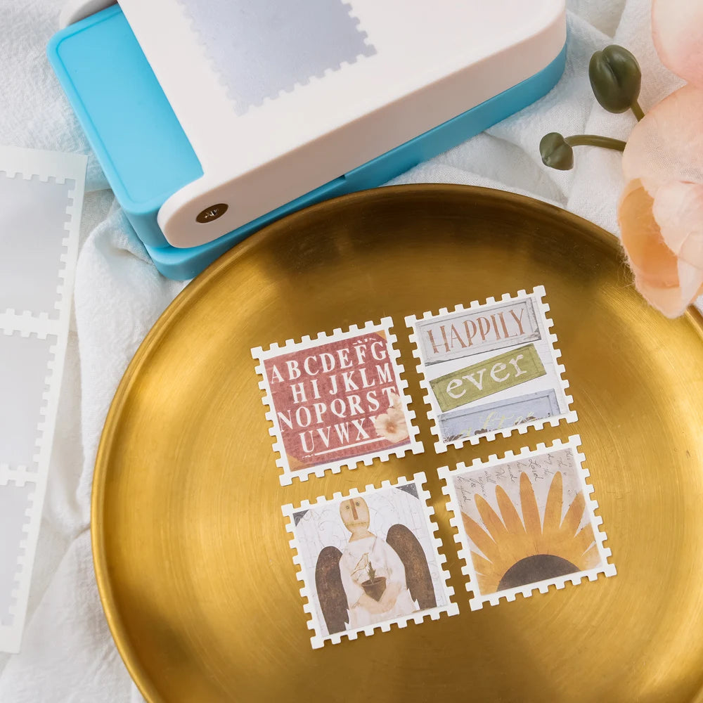 Rectangular & Square Postage Stamp Paper Punch